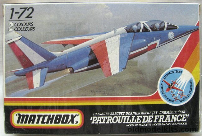 Matchbox 1/72 Dornier-Dassault Alpha Jet - Luftwaffe or French Air Force Prototypes, PK-5 plastic model kit
